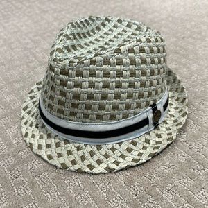 Goorin Bros Straw and Cotton Fedora So Cute!